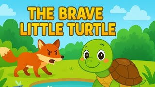 The Brave Little Turtle 🐢 | Kids Moral Story | Rainbow Tales