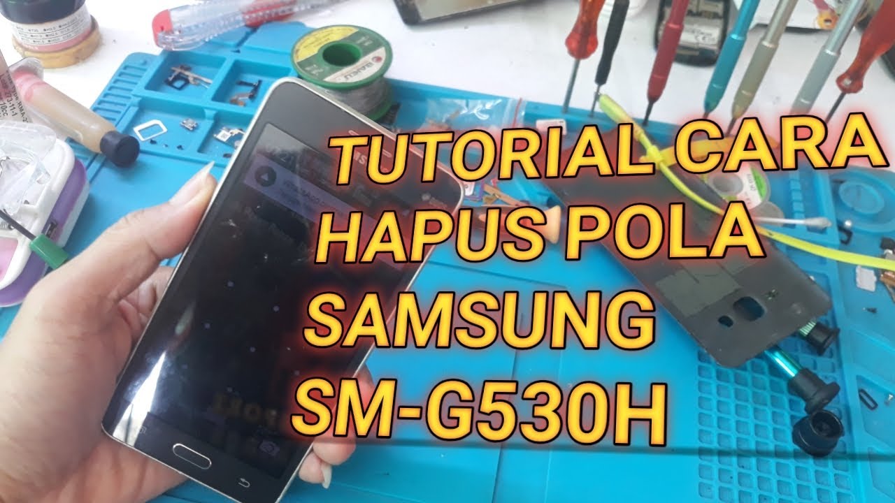 Cara Hapus Pola Samsung J6