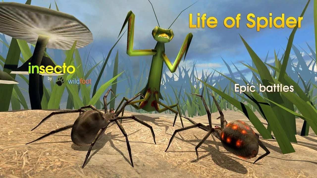 Life of Spider By Wild Foot Games -Boss Battle- Android / iOS - Gameplay