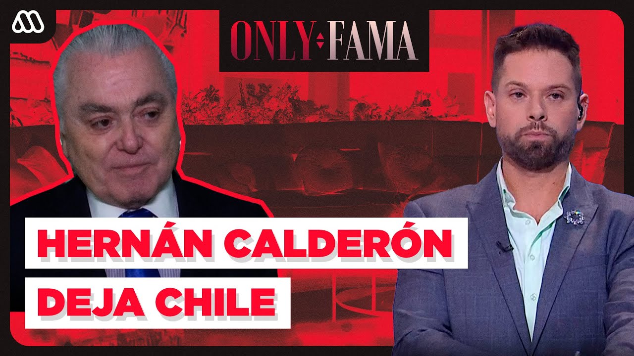 ¿Por qué Hernán Calderón abandonó el país? | Only Fama