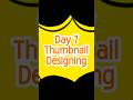 “Day 7 client hunting 🎯 Clickable thumbnails daily 🚀 DM now 📩 #mansoorthumbnails”