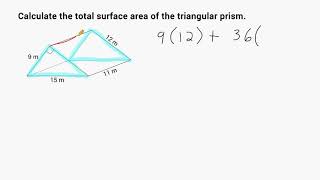 Find The Surface Area Of Triangular Prisms