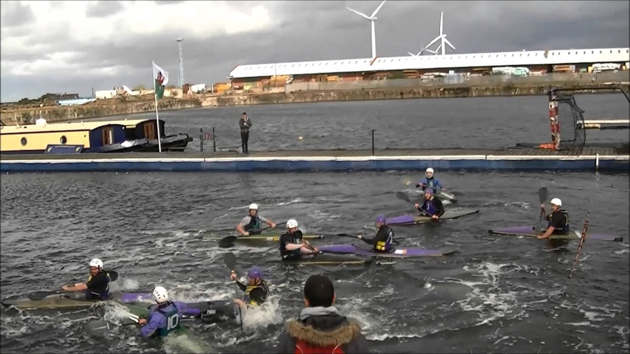 Canoe Polo Trentham Vs Pennie B Regional Div 1 2nd half at Liverpool docks YouTube
