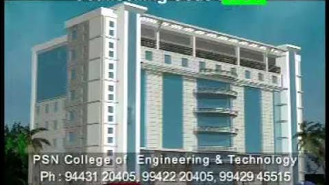 PSN COLLEGE OF ENGINEERING & TECHNOLOGY