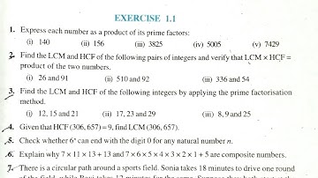 Maths ncert | Class-10 | Chapter-1 | Real Numbers |Exercise 1.1 all solutions #studytime #shorts