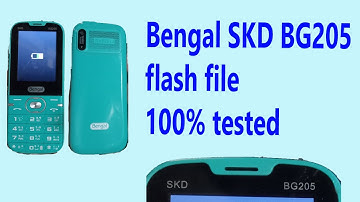 Bengal SKD BG205 flash file mt6261 cm2 100% Tested