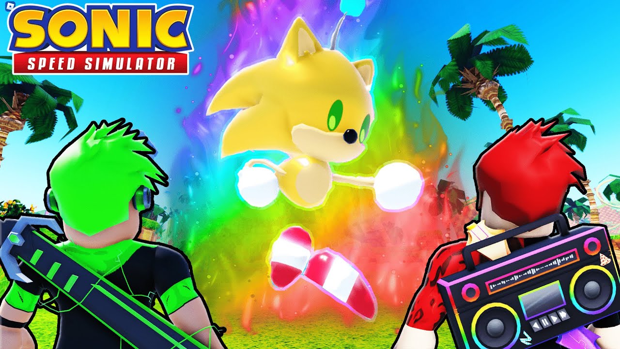 ⚡NEW EVOLVES] Sonic Speed Simulator - Roblox