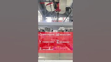 Delta robot for high speed case packing