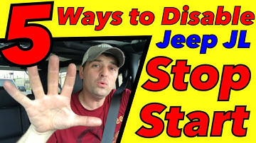 5 ways to Disable Stop start on the Jeep JL Wrangler (ESS)