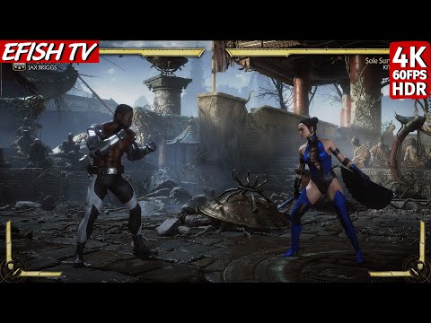 Jax Briggs vs Kitana (Hardest AI) - Mortal Kombat 11