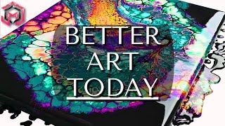 THE BEST ACRYLIC POURS of the YEAR - Pour Painting and Fluid Art for Therapy at Home screenshot 5