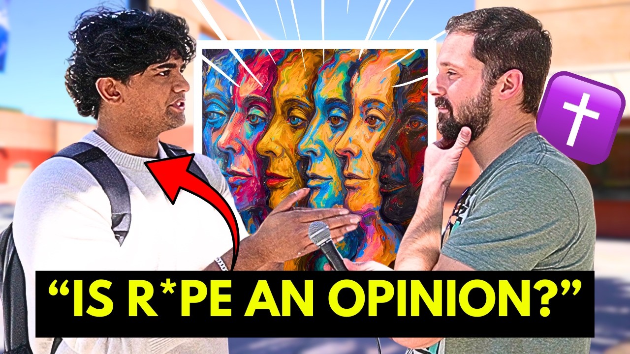 I Stopped a Student to Debate Morality... Here's What Happened - YouTube
