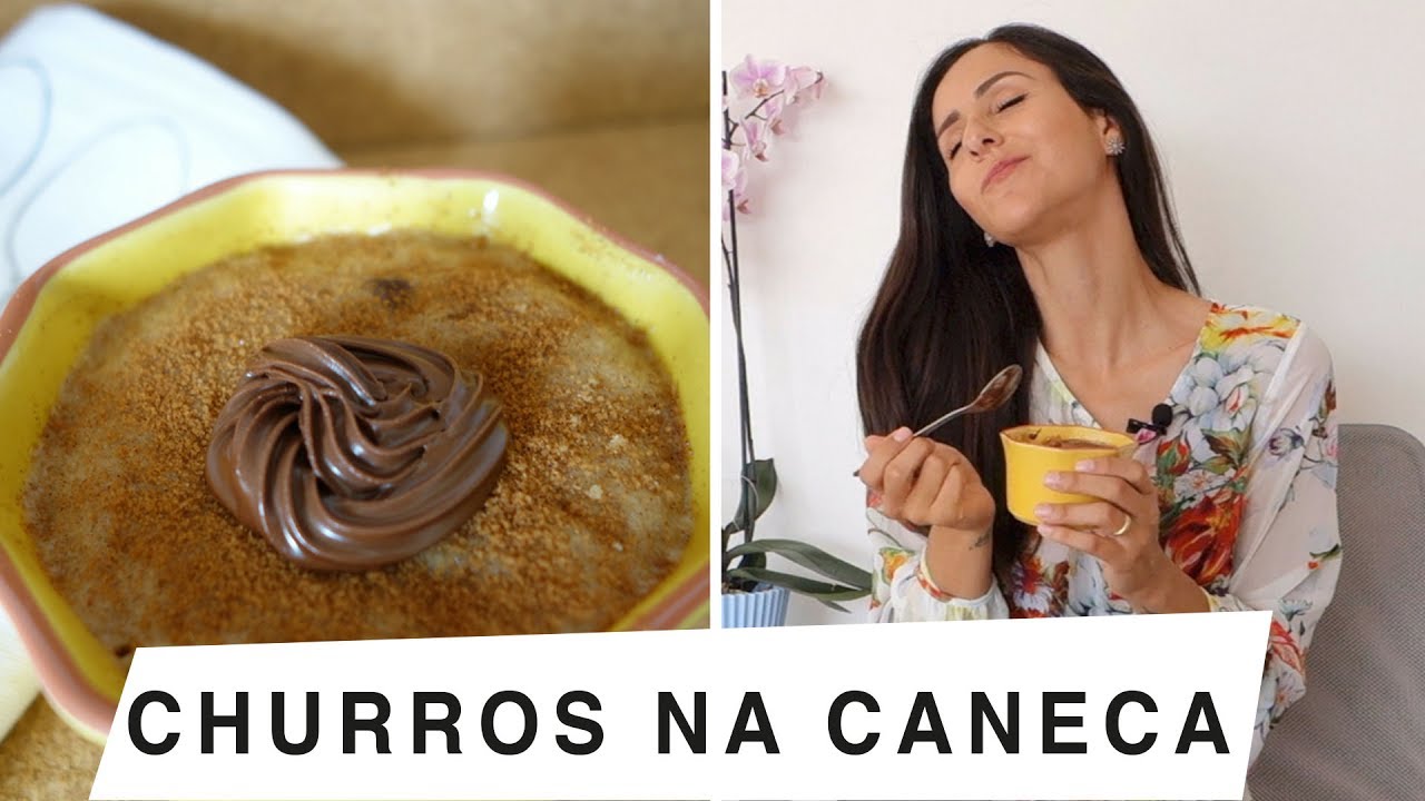 RECEITA CHURROS NA CANECA CHIQUE DE BONITO
