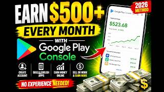 How to Earn $500+ Per Month with Google Play Console in 2026 | Beginner's Guide