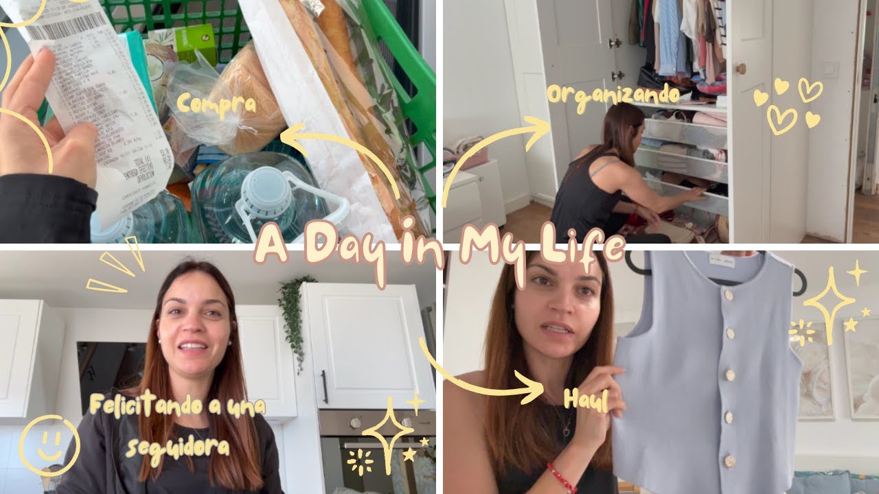 RUTINA DEL DÍA🌸 MINI HAUL DE ROPA 👛ORGANIZANDO EL ARMARIO✨ Y MUCHO MAS....