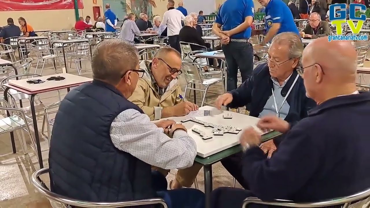 🎲Campeonato de España de dominó por parejas en el Edificio Miller de Las Palmas de Gran Canaria