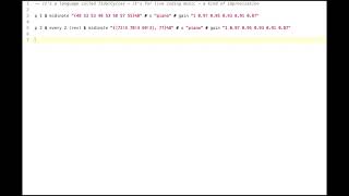 Live Coding - Studio Improv with TidalCycles