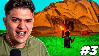 EXPLOREI A CAVERNA SECRETA! - LEGO FORTNITE #3