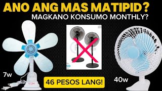 Magkano Ang Konsumo Ng Isang Clip Pan? Ano Ang Mas Matipid Sa Kuryente?