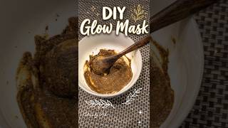 Wake Up Your Skin With This DIY Glow Mask ☕✨#glowingskin #skincare #shorts#diy#skincarehacks
