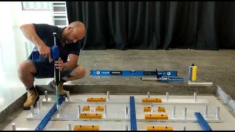 AMTI | Logemas - Force Platform Installation Time Lapse at La Trobe University Melbourne