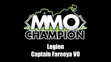 Patch 7.3.5 - Captain Fareeya VO