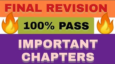 Final Revision of important chapters in Maths for final Exam, AHSEC, Class 12 Maths .