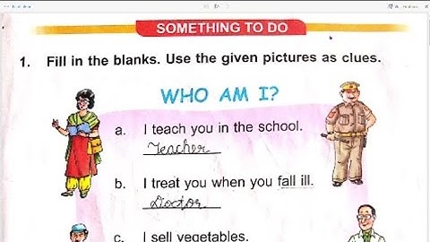 DAV class 1 EVS chapter 15 let us meet them book exercise and question answer