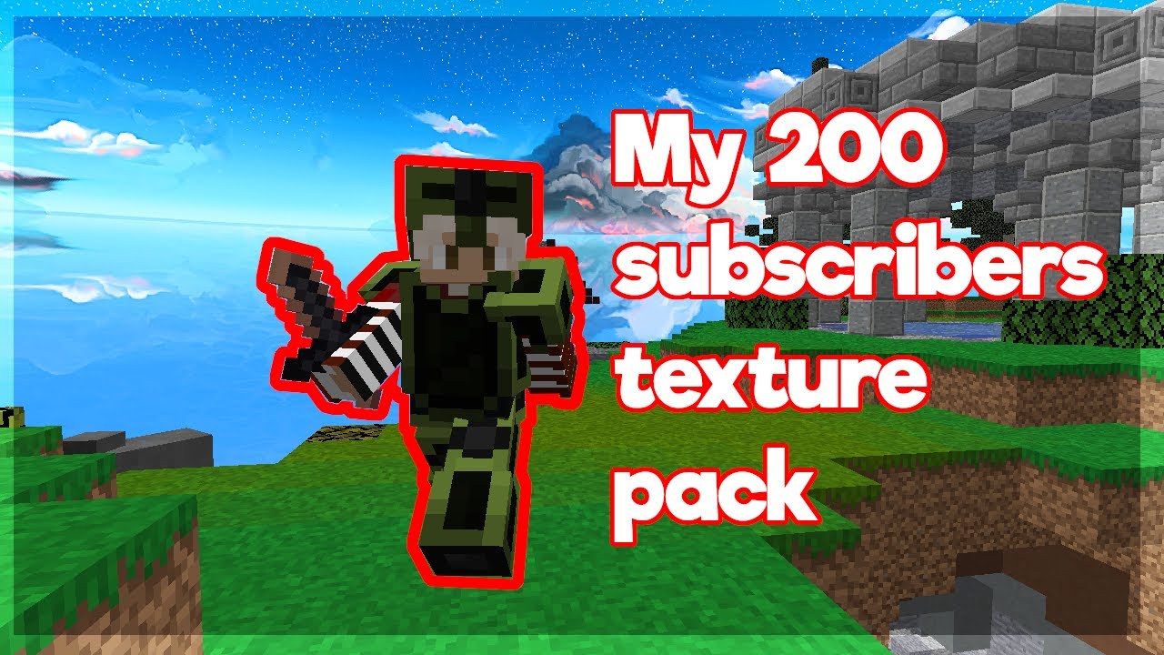 My 200 subscribers texture pack - YouTube