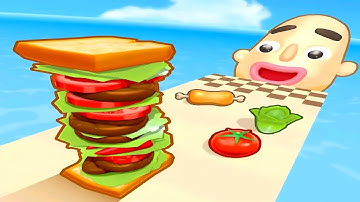 Sandwich Runner - Gameplay Walkthrough Android,iOS Part #7