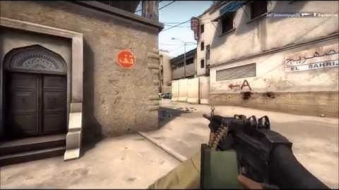 CS-GO: 1 v 5 M249 Ace Clutch!!!