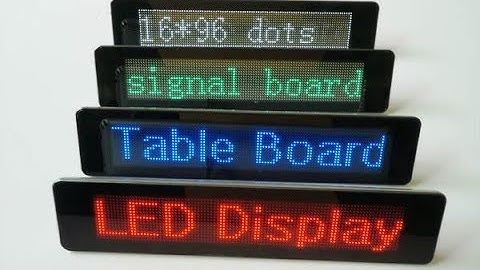 STATIC LED MESSAGE DISPLAY USING AVR MICROCONTORLLER