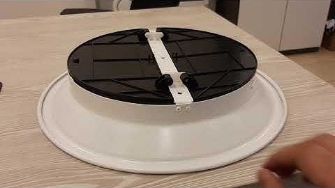 How to opearate plastic damper supply round diffuser