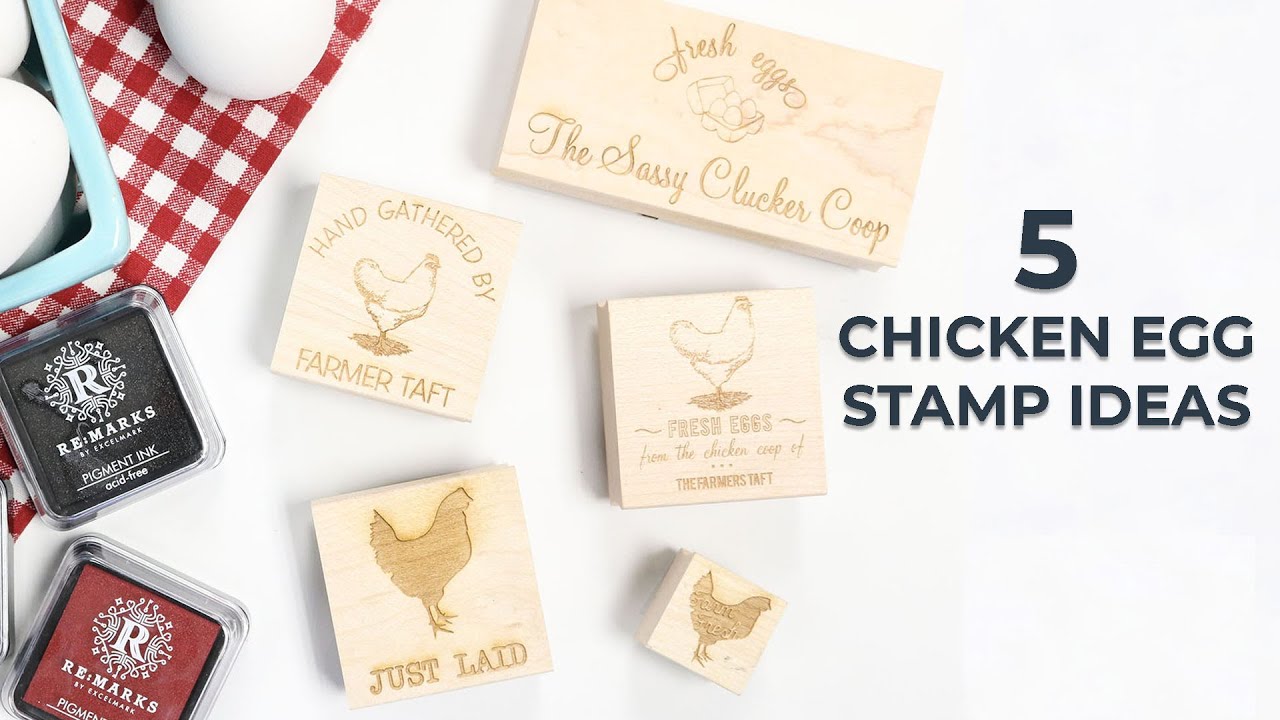 5 Ways to Use Chicken Egg Rubber Stamps –