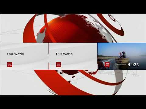 BBC News intro 4pm 22.03.2020 (Triple Screen)
