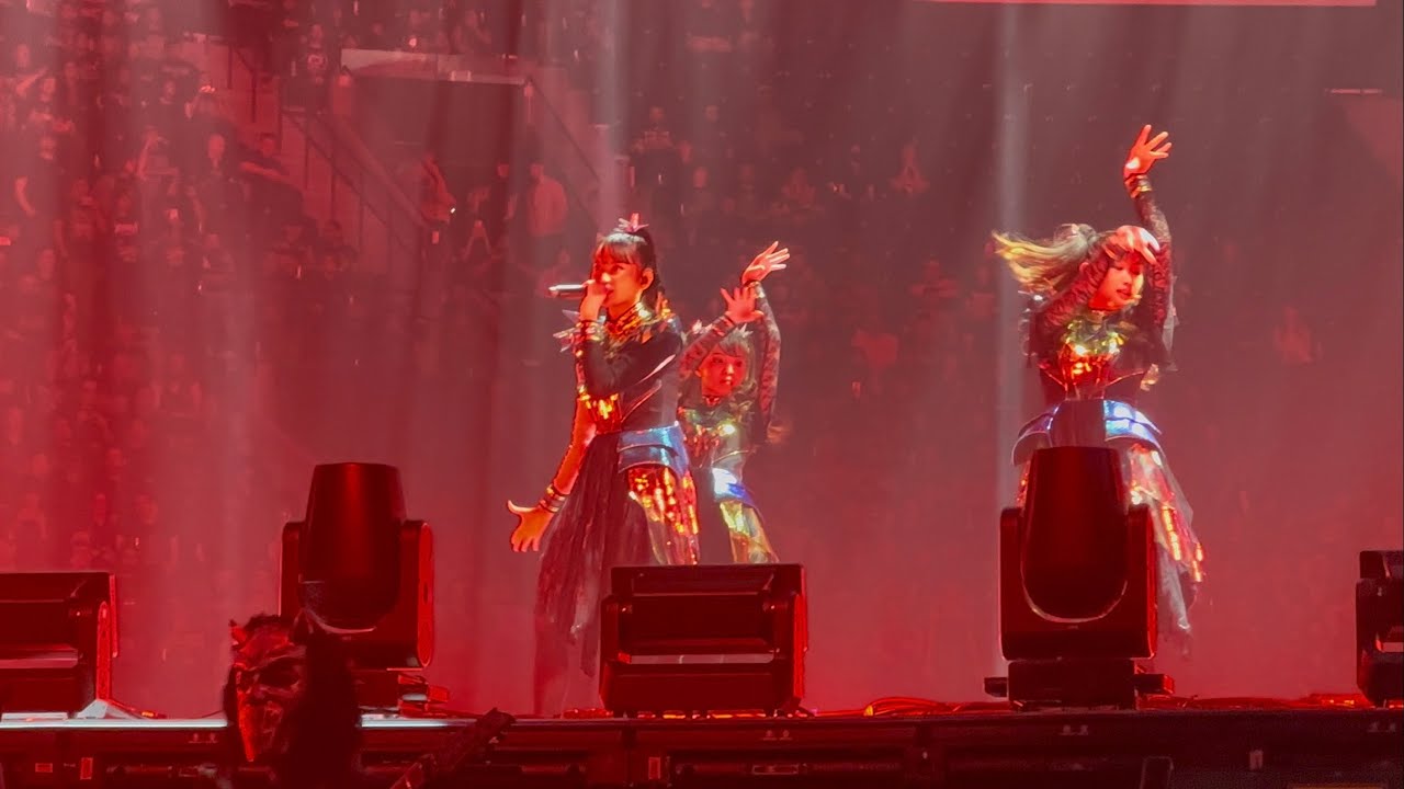 BABYMETAL - My Queen Ft. Courtney LaPlante live @ Intuit Dome Los Angeles, CA 11/1/25