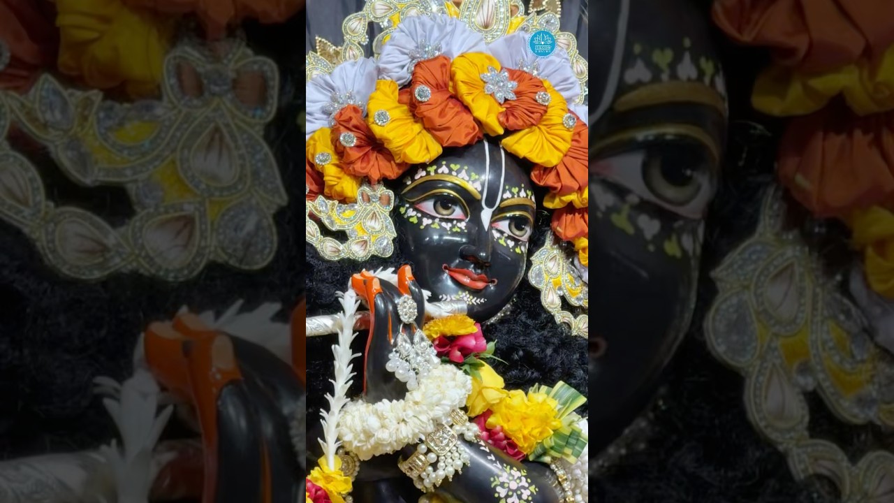 Sri Sri Radha Madhava Shringar Darshan 🌸 | ISKCON Bhiwandi | Hare Krishna**