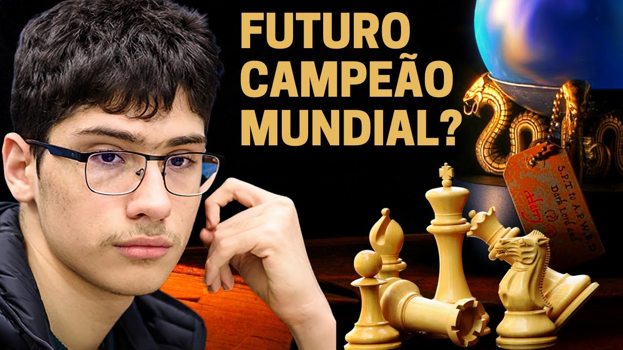 Será ele o futuro campeão mundial de xadrez? 