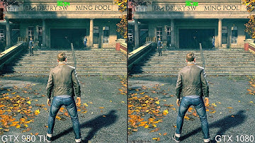 GTX 1080 Vs GTX 980 TI DX12 Quantum Break 1080p Ultra Settings