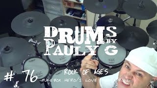 Rock Of Ages - Juke Box Hero & I Love Rock'N'Roll Drum Cover