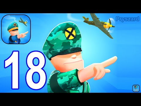 Army Commander - Gameplay Walkthrough Part 18 War Army Commander Base Defense (iOS, Android Gameplay