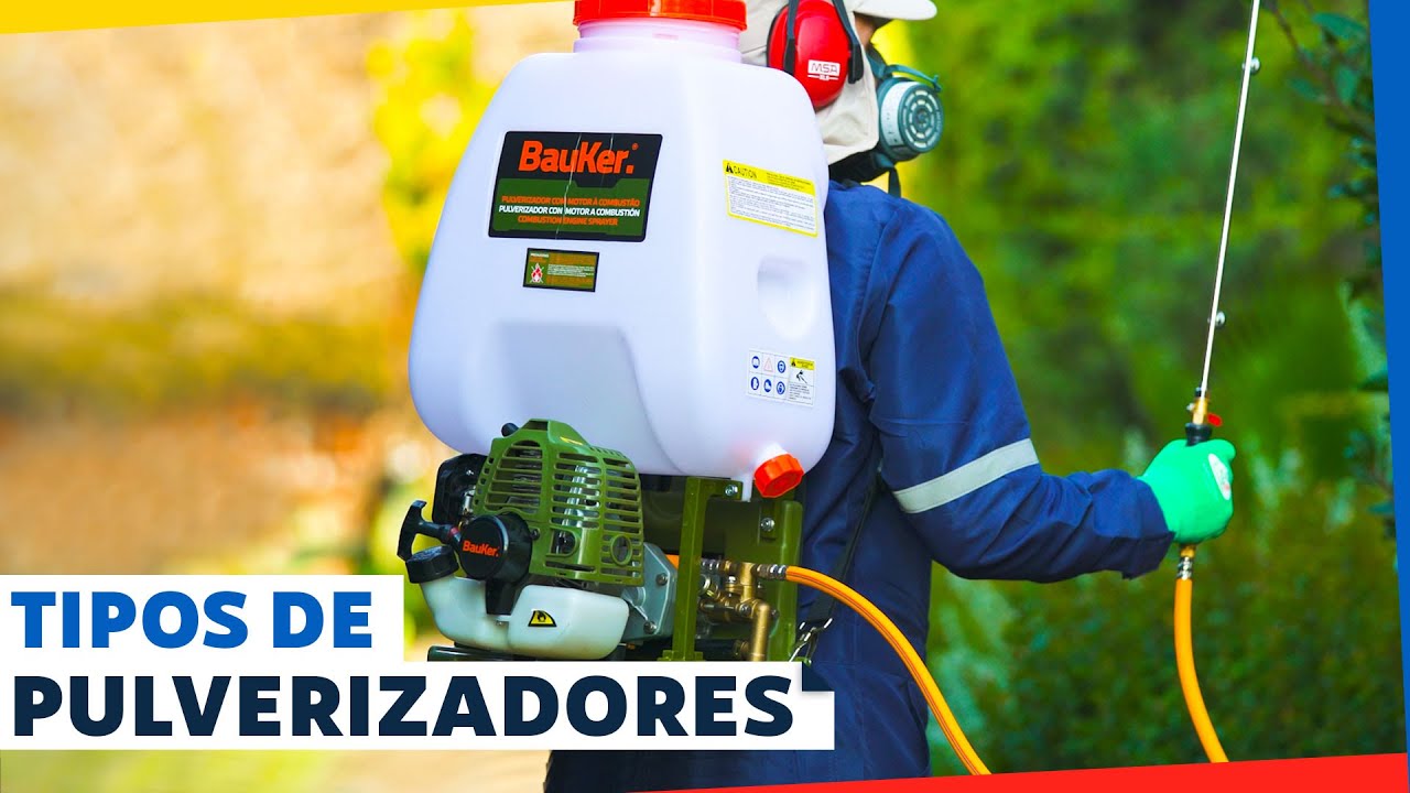 Tipos de pulverizadores para jardín 