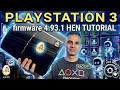 MODIFICA PLAYSTATION 3 FW 4.93 TUTORIAL COMPLETO! #sony #playstation #ps3 #tutorial #customfirmware
