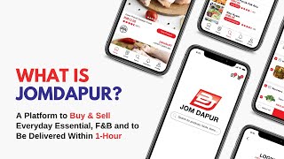 Jom Dapur - A platform to buy & sell everyday essential, F&B and delivered within 1-Hour. screenshot 2