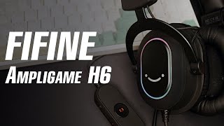 Обзор Fifine Ampligame H6 // Игровая гарнитура
