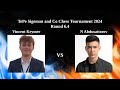 N Abdusattorov beats Vincent Keymer | Round 6.4 | TePe Sigeman and Co Chess Tournament 2024