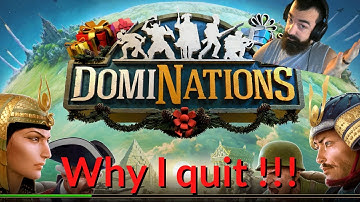 Dominations- WHY I QUIT !!!!!