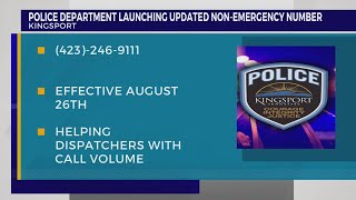 Kingsport improving police non-emergency number