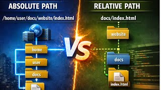 Absolute Path vs Relative Path | Simple Explanation for Beginners