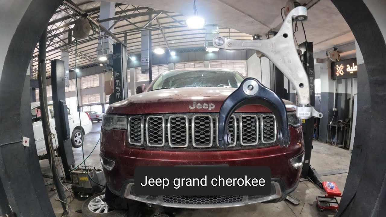 замена верхних и нижних рычагов и шаровых опор.. jeep grand cherokee ...